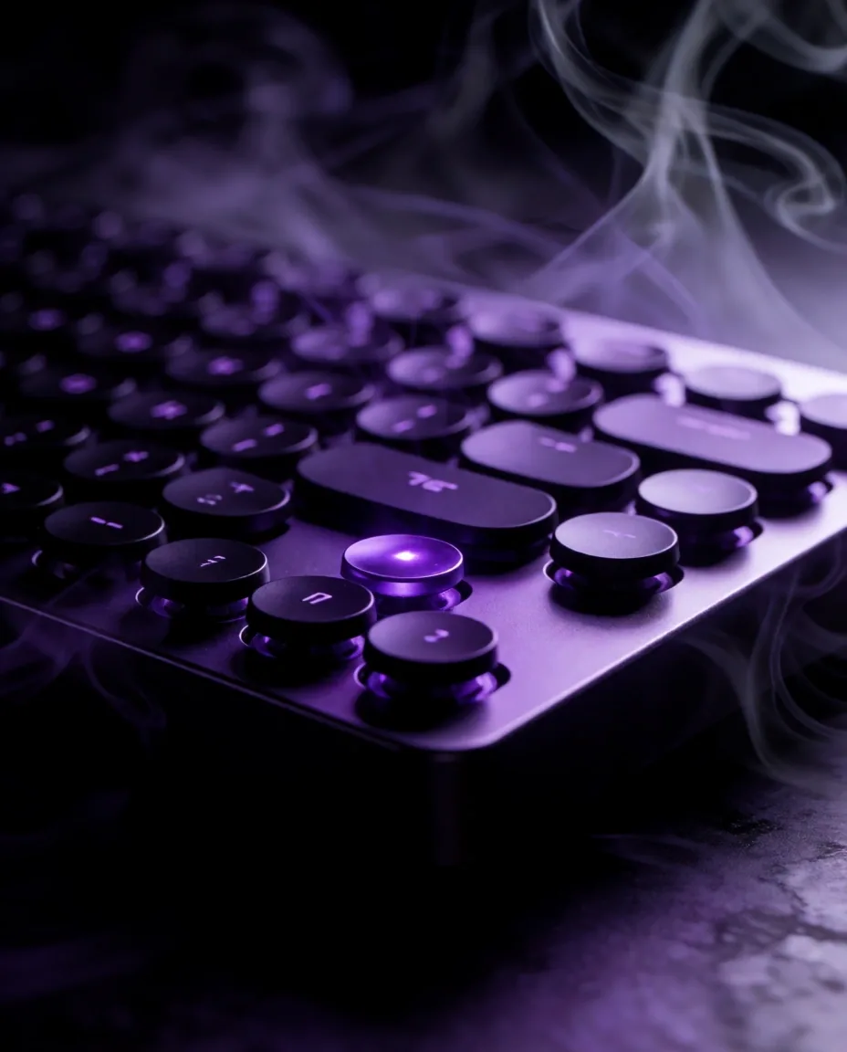 Szczegół techniczny sprzętu gamingowego